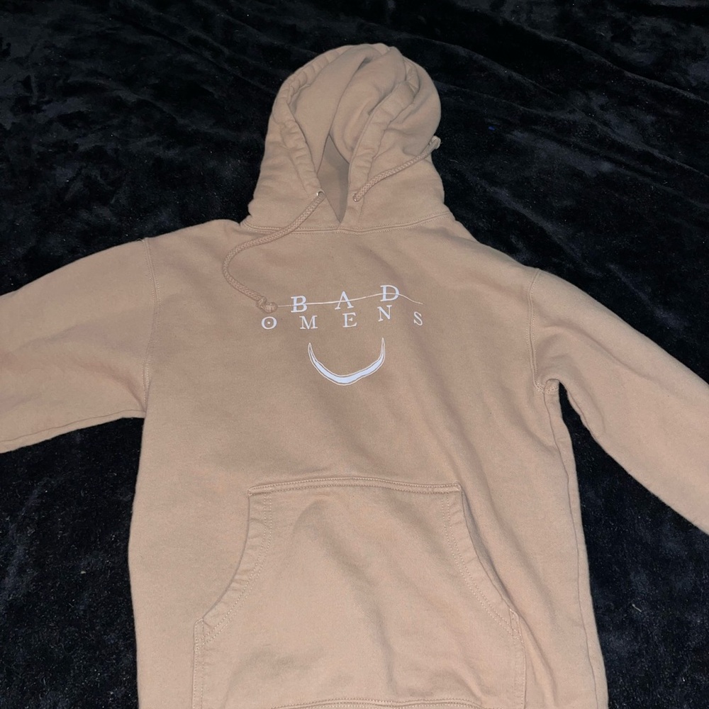 Tan Bad Omens Sumerian Hoodie